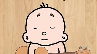 Video Kocak Bermain gitar