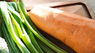 Recipe # vegetable roll # simple and affordable # delicious