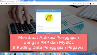 Membuat Aplikasi Database Penggajian - Koding Menu Gaji Pegawai