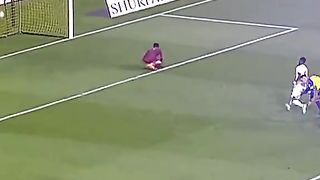 Ronaldo after goal