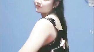 Cute maid asian dance 2