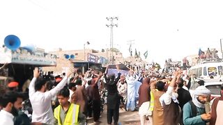 Saad rizvi ka March Tando Allah yar aane Par pora sheher labaik labaik ya rasool ki awaz se goonj utha