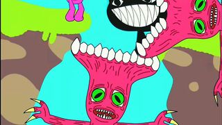 Blue outwitted the Monsters vs Cat #shorts #ytshorts