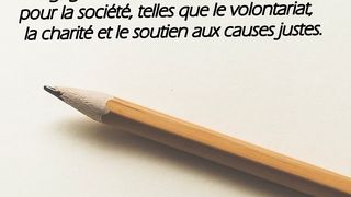 S'engager dans les actions bénéfiques dans l'