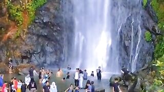 waterfall shower