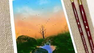 Drawing digital infinite painter