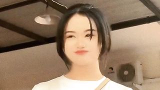 Asian girl funny dance 5