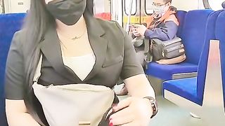 Taiwan maid in train