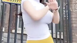 Sport girl asian perfect