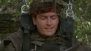 Rambo and a saw blade.#humor