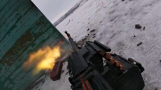 Russian reservists train in polar conditions in preparation for winter warfare