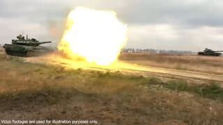 Putin 90 pcs NIGHT HUNTER TANKS are on their way to Ukraine