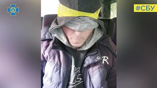 СБУ показала затриманого перевдягненого військового рф у Херсоні