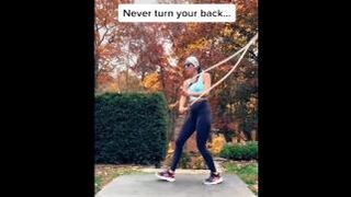 Never Turn Your Back...