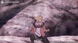 Naruto and Sasuke vs Momoshiki | Boruto: Naruto Next Generations