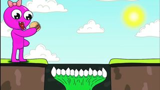 The Upside-down World of Rainbow Friends is something #shorts