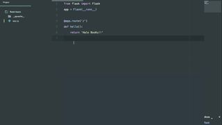 routing flask statis dan dinamis.