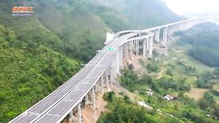 Aerial_China:An_adjustable_highway_in_Guizhou,,,