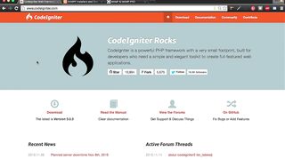 Intro Codeigniter.