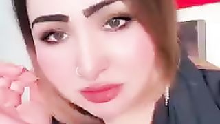 beautiful Girl with talking funny video