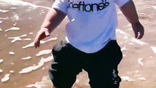 what happened to the baby on the beach
