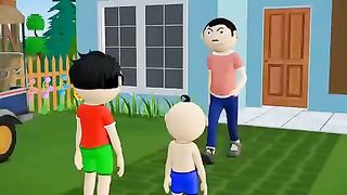 Pagal beta part 19 || Desi comedy cartoon || Fareed Smarty