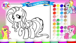 Step-by-Step Guide: Coloring a Pony with Crayons