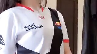 Sports dance asian girl