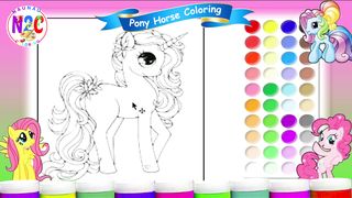 Pony Coloring Book Review and Coloring Session