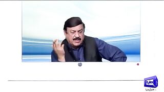 Dummy of sheikh Rasheed in hasb e haal