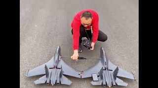 Dual aircraft remote control