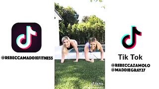 Rebecca Zamolo and Maddie Gray Best Tik Tok Compilation!