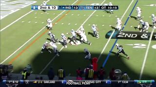 NFL player Athletic moment