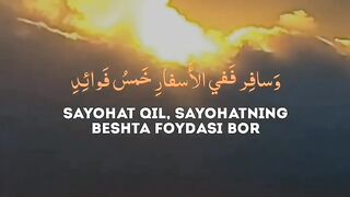 Sayohat qilish uchun 5 ta Islomiy foydasi  obuna boʻling