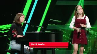 The cutest SIBLINGS. The Voice Best Blind Auditions.