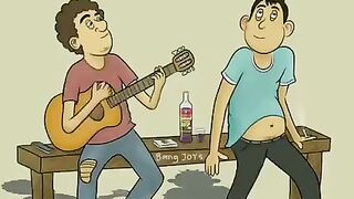 Lagu parodi kartun lucu