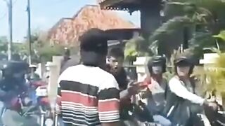people fighting