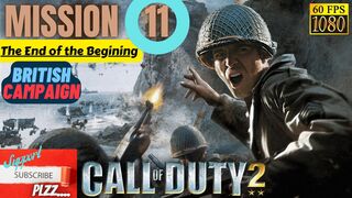 Call of Duty 2 Gameplay Walkthrough Mission "The End of the Beginning" || No Commentary