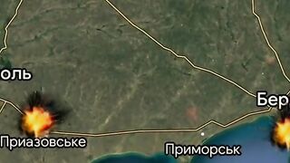 УДАРИ ПО БЕРДЯНСК И ПРИАЗОВИЕТО