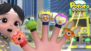 Superhero Pororo Heroes | Superhero Finger Family | Save our friends with Pororo Drinks Power!