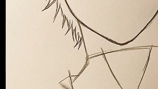 Anime Drawing | Yoichi Isagi Blue Lock sad expretion