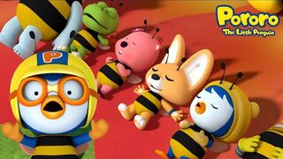 Ten in the Bed (Roll over) | Pororo and Ten Honey Bees????| Song for Kids | Pororo NEW Nursery Rhymes