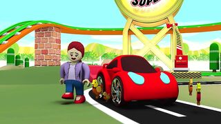 hick City - Lego Toy train Cartoon
