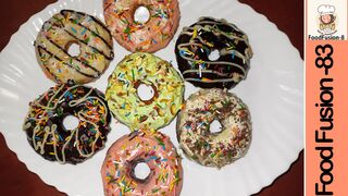 Different types of donuts! home made ! easy recipe!