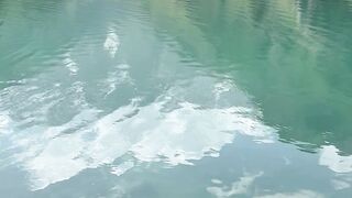 Lake in Tashkent region