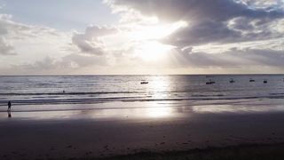 mar, sol, areia