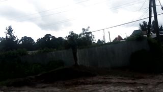 River over the road