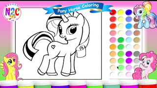 Pony Coloring Challenge: Mixing Colors