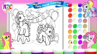 Detailed Pony Coloring for Advanced Artists