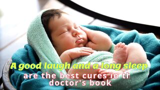 QUOTES healthy Sleep and Smile